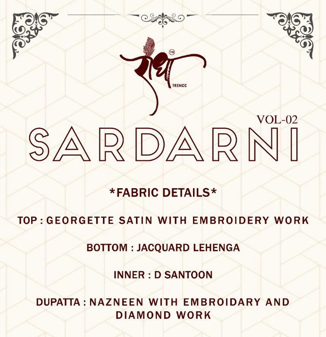 Sardarni Vol 2 By Radha Wedding Wear Salwar Suit Catalog